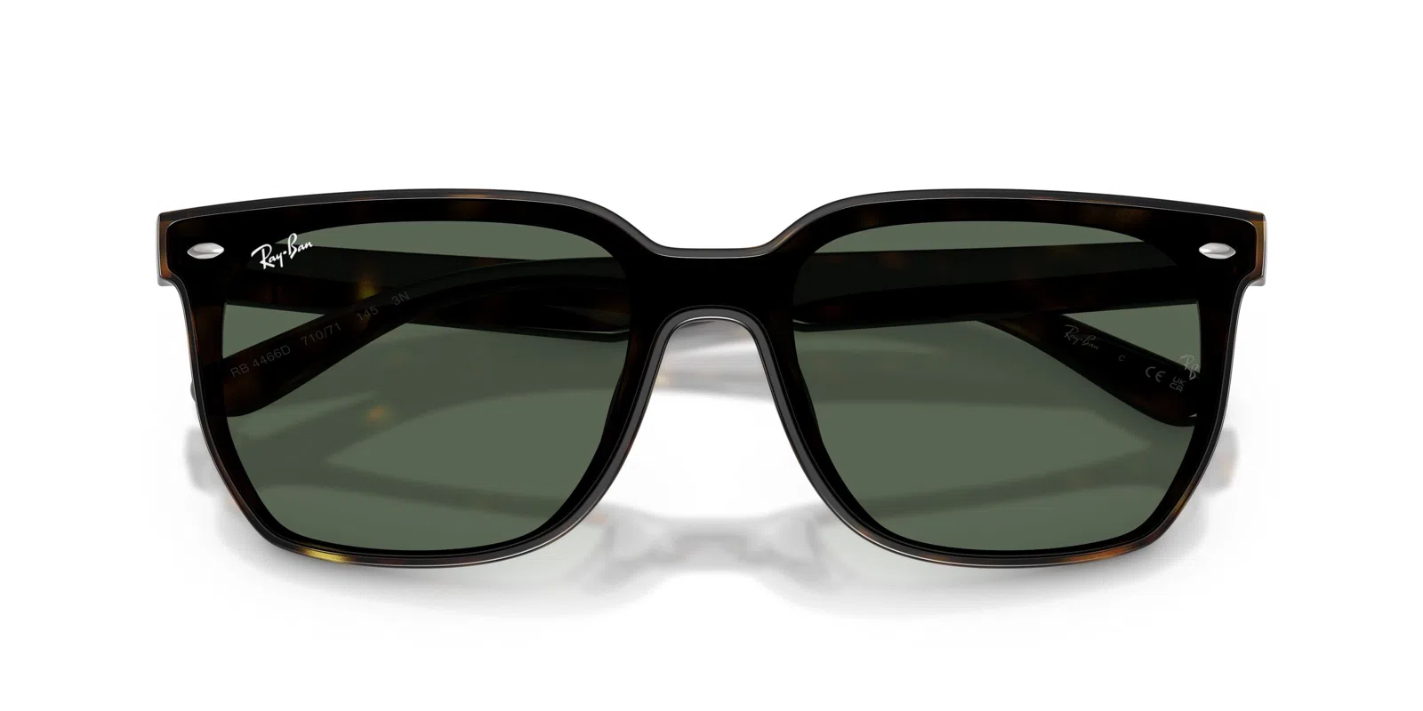 Ray-Ban 4466D Sunglasses - Transparent Grey - view 35